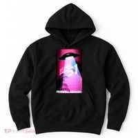 Vaporwave Storm Area 51 UFO Hoodie thumb 0