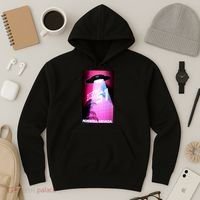 Vaporwave Storm Area 51 UFO Hoodie thumb 3