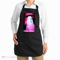 Vaporwave Storm Area 51 UFO Apron thumb 2