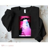 Vaporwave Storm Area 51 UFO Sweatshirt thumb 2