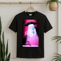 Vaporwave Storm Area 51 UFO T-Shirt thumb 2