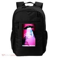 Vaporwave Storm Area 51 UFO Backpack thumb 0