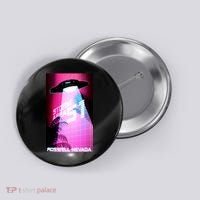 Vaporwave Storm Area 51 UFO Button thumb 0