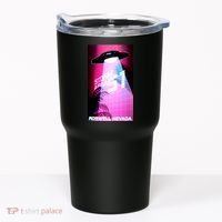 Vaporwave Storm Area 51 UFO Tumbler thumb 0