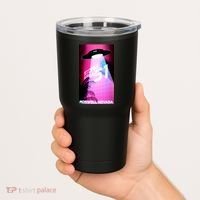 Vaporwave Storm Area 51 UFO Tumbler thumb 2