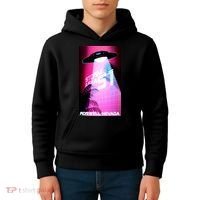 Vaporwave Storm Area 51 UFO Kids Hoodie thumb 4