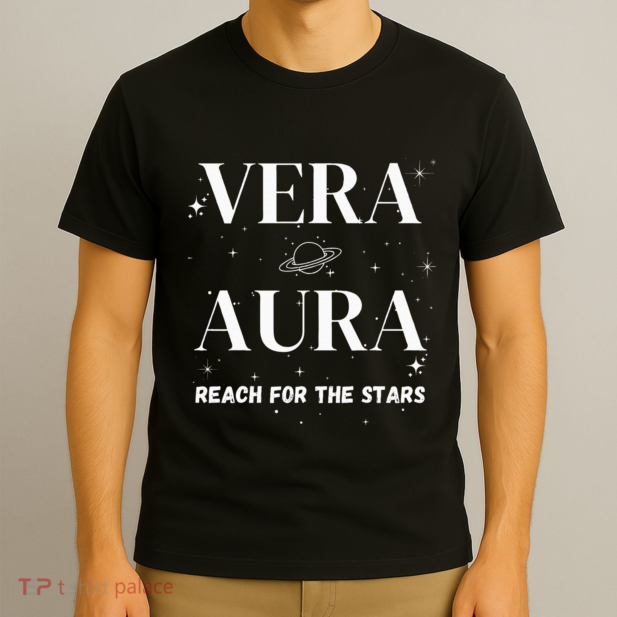 Vera Aura Reach For The Stars Sky Lovers T-Shirt