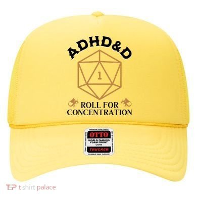 Vintage Adhd&D Roll For Concentration Dnd Hat
