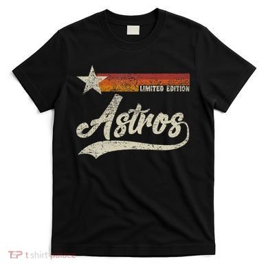 Vintage A.S.T.R.O.S Retro Style 70s 80s First Name T-Shirt