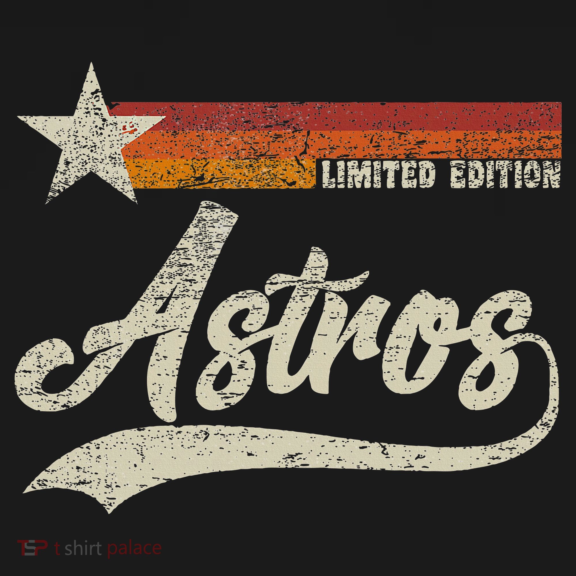 Vintage A.S.T.R.O.S Retro Style 70s 80s First Name T-Shirt