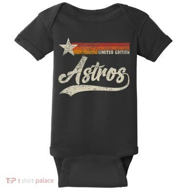 Vintage A.S.T.R.O.S Retro Style 70s 80s First Name Baby Bodysuit