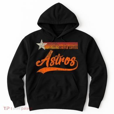 Vintage Astros Retro Style 70s 80s First Name Hoodie