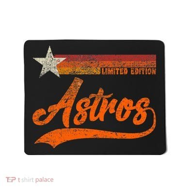 Vintage Astros Retro Style 70s 80s First Name Mousepad