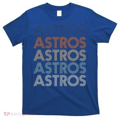 Vintage Astros Retro Style 70s 80s First Name T-Shirt