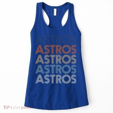 Vintage Astros Retro Style 70s 80s First Name Women's Tank Top