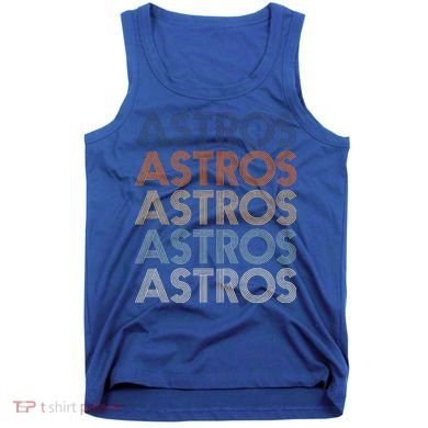Vintage Astros Retro Style 70s 80s First Name Tank Top