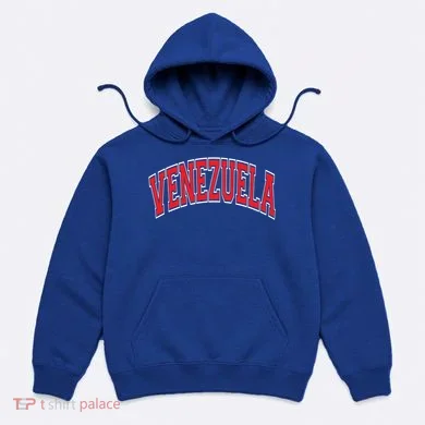 Venezuela Arched Red Text Gift Hoodie