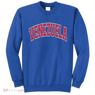 Venezuela Arched Red Text Gift Sweatshirt