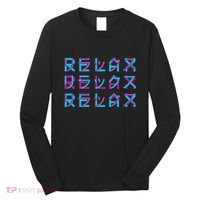Vaporwave Aesthetic Relax Japanese Women Long Sleeve Shirt thumb 0
