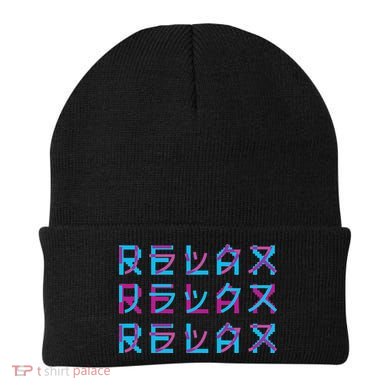 Vaporwave Aesthetic Relax Japanese Women Beanie