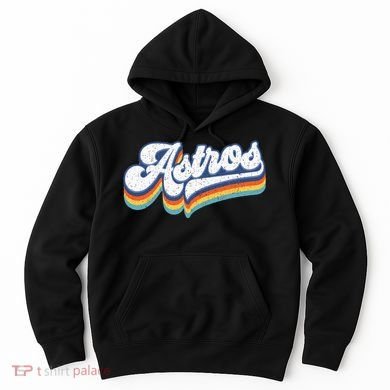 Vintage Astros Retro Style 70s 80s First Name Hoodie