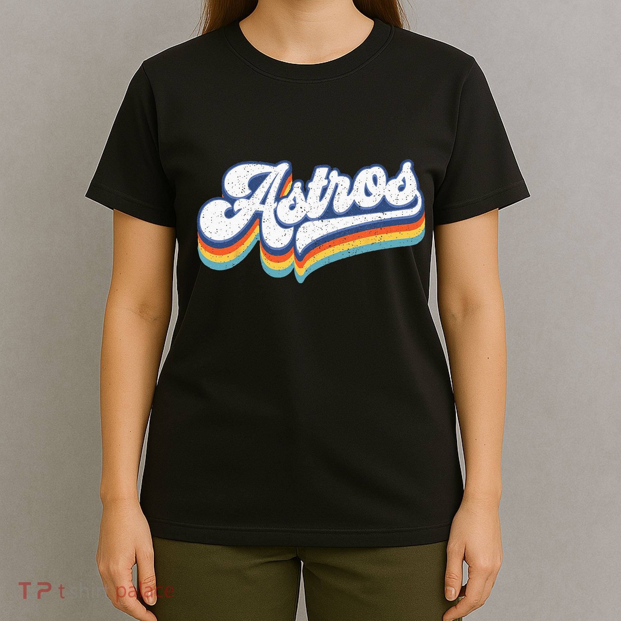 Vintage Astros Retro Style 70s 80s First Name T-Shirt