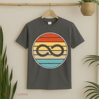 Vintage Autism Rights Retro Vintage Infinity – Autism Awareness Gift T-Shirt thumb 2