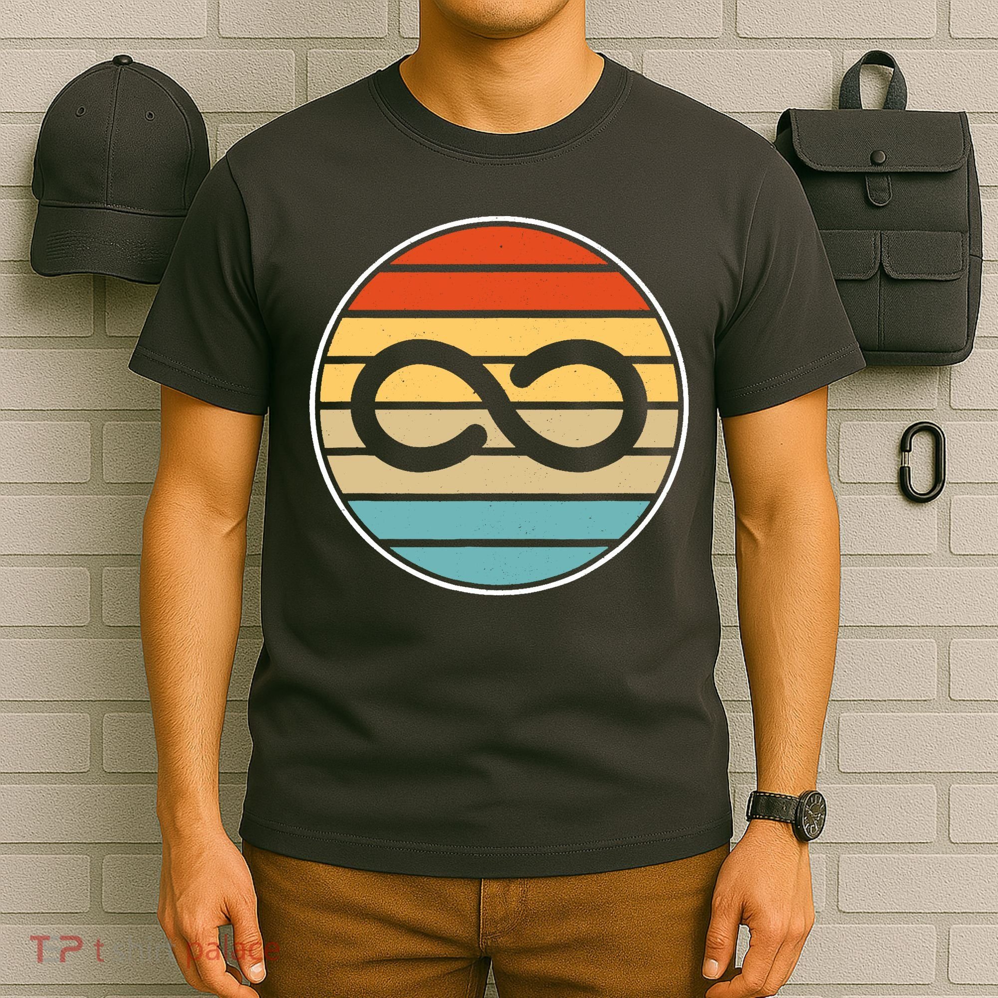 Vintage Autism Rights Retro Vintage Infinity – Autism Awareness Gift T-Shirt