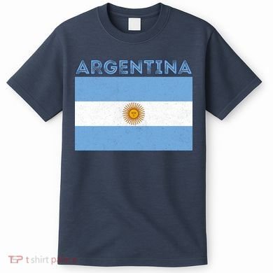 Vintage Argentina Sun Flag T-Shirt