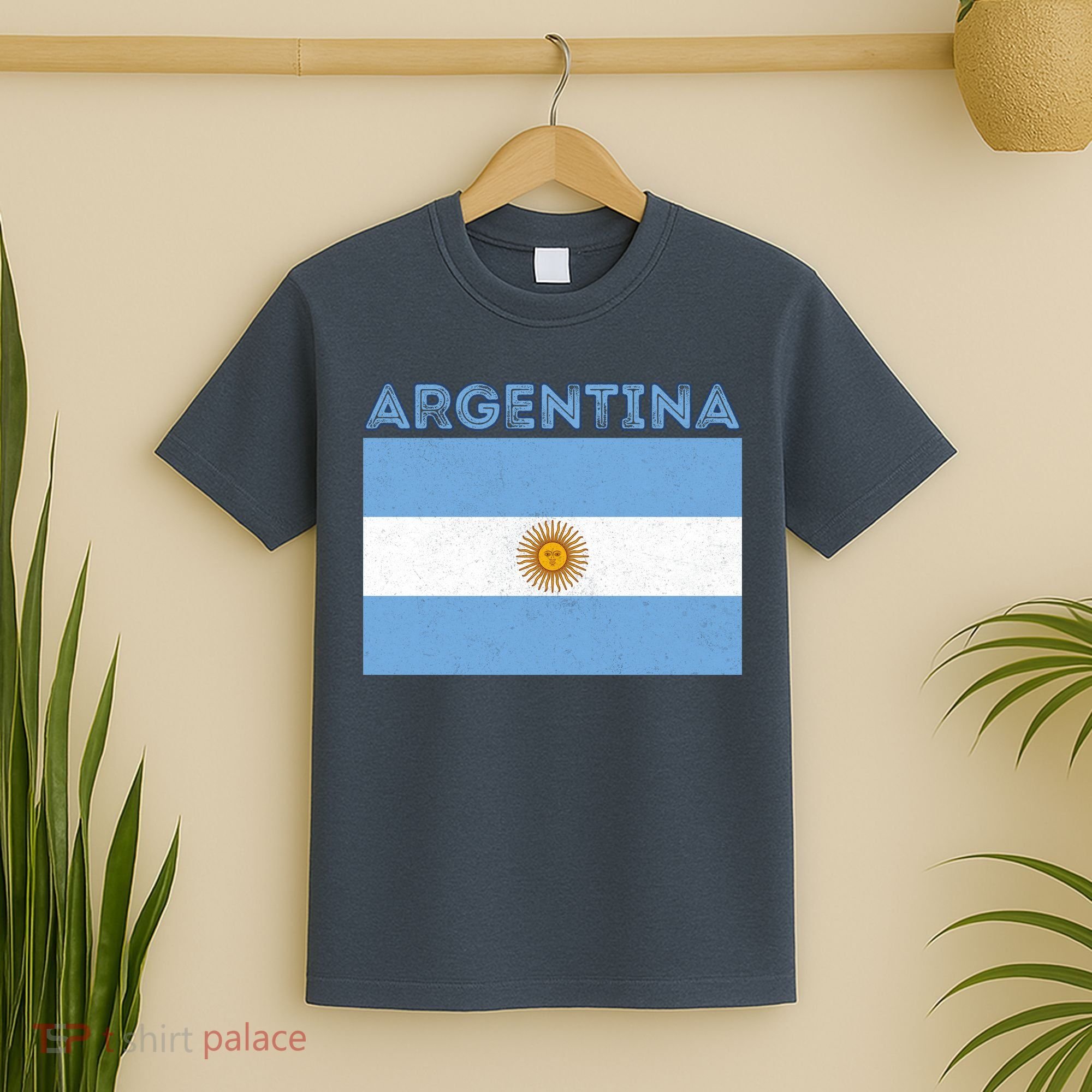 Vintage Argentina Sun Flag T-Shirt