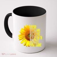 Virgo August September Birthday Sunflower Flower Great Gift Coffee Mug thumb 0