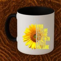 Virgo August September Birthday Sunflower Flower Great Gift Coffee Mug thumb 2