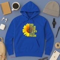 Virgo August September Birthday Sunflower Flower Great Gift Hoodie thumb 3