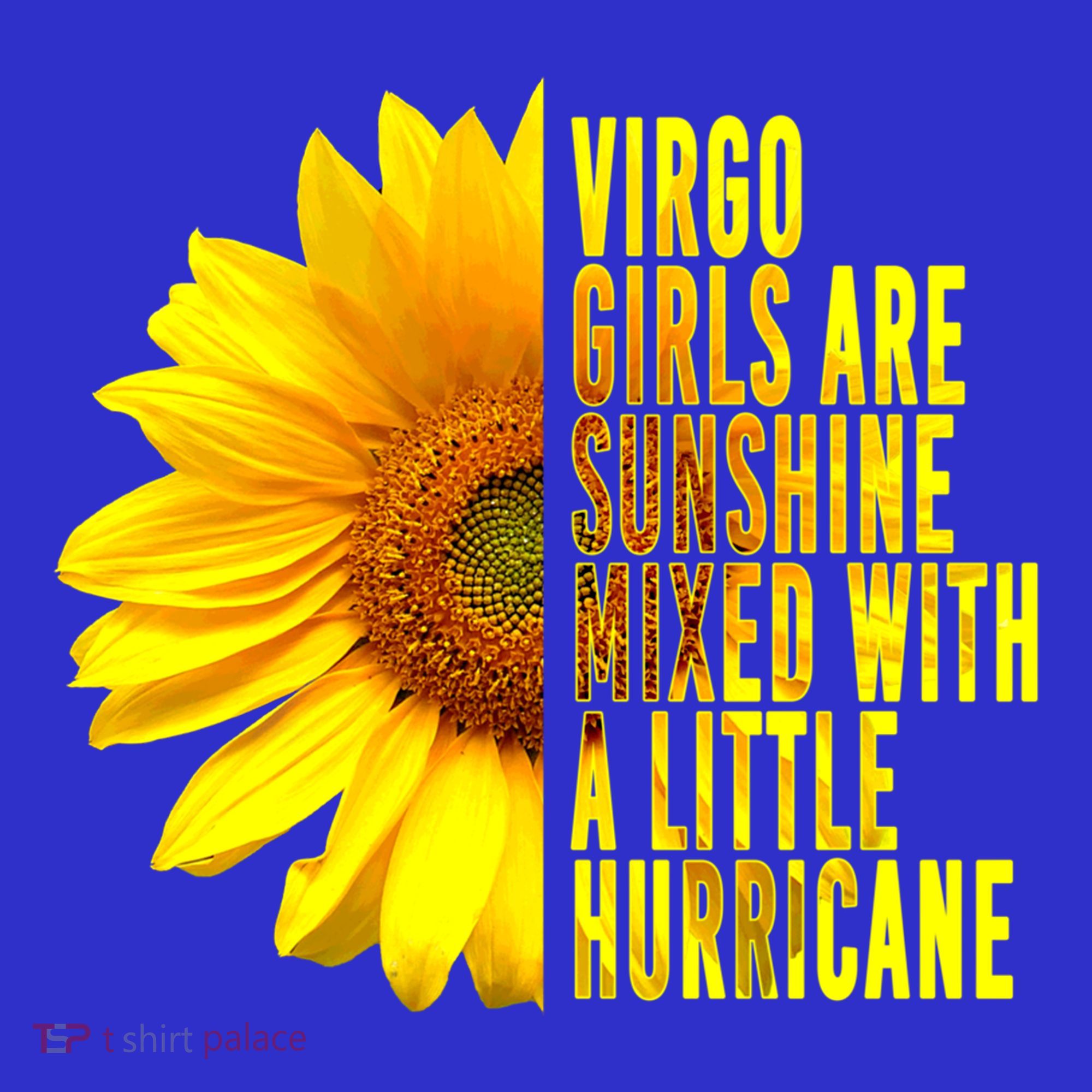 Virgo August September Birthday Sunflower Flower Great Gift Hoodie