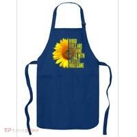 Virgo August September Birthday Sunflower Flower Great Gift Apron thumb 0