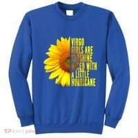 Virgo August September Birthday Sunflower Flower Great Gift Sweatshirt thumb 0