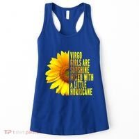 Virgo August September Birthday Sunflower Flower Great Gift Women's Tank Top thumb 0
