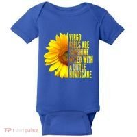 Virgo August September Birthday Sunflower Flower Great Gift Baby Bodysuit thumb 0