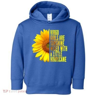 Virgo August September Birthday Sunflower Flower Great Gift Toddler Hoodie