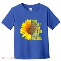 Virgo August September Birthday Sunflower Flower Great Gift Toddler T-Shirt thumb 0