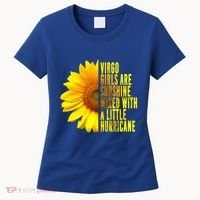 Virgo August September Birthday Sunflower Flower Great Gift Women's T-Shirt thumb 0