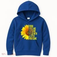 Virgo August September Birthday Sunflower Flower Great Gift Kids Hoodie thumb 0