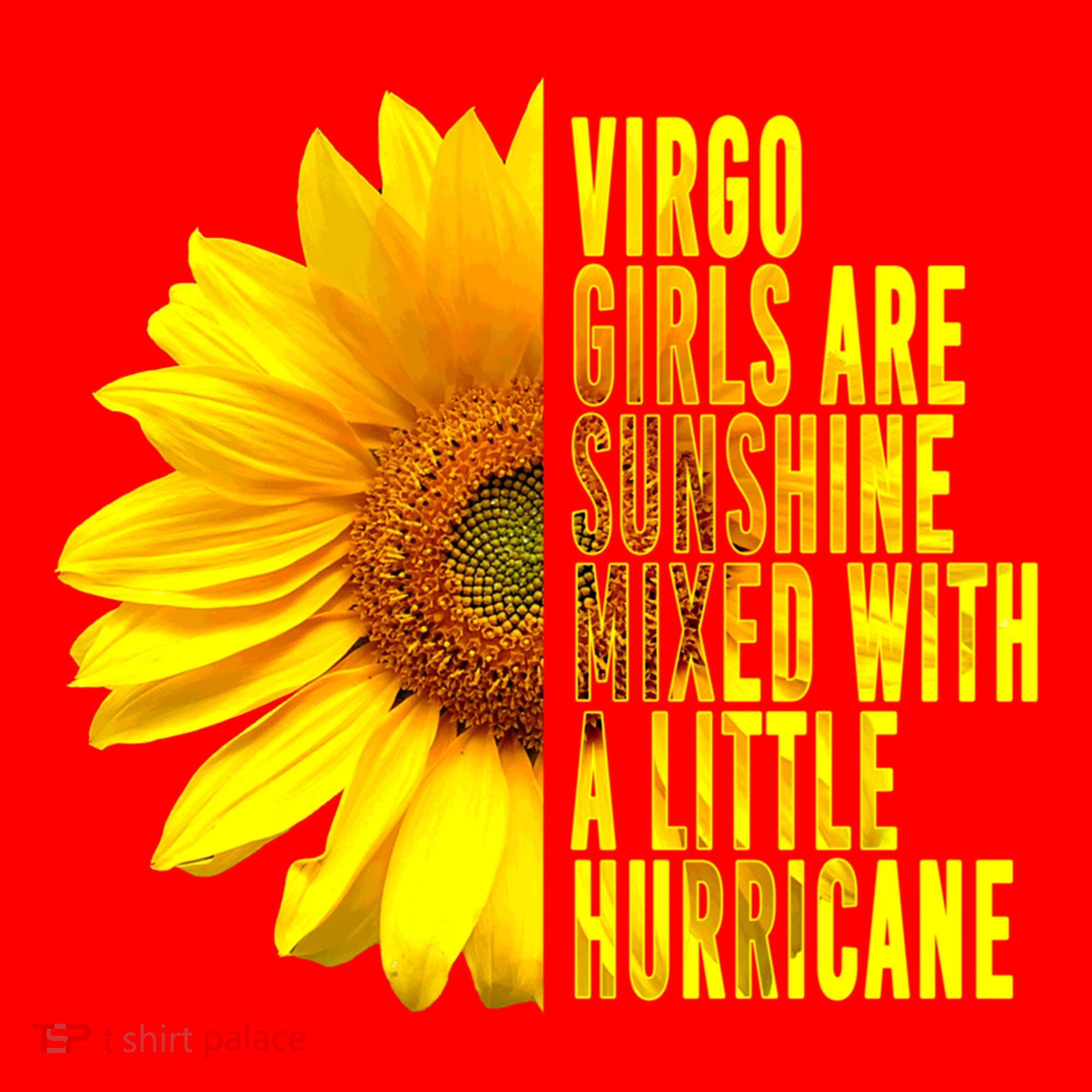 Virgo August September Birthday Sunflower Flower Great Gift Santa Hat