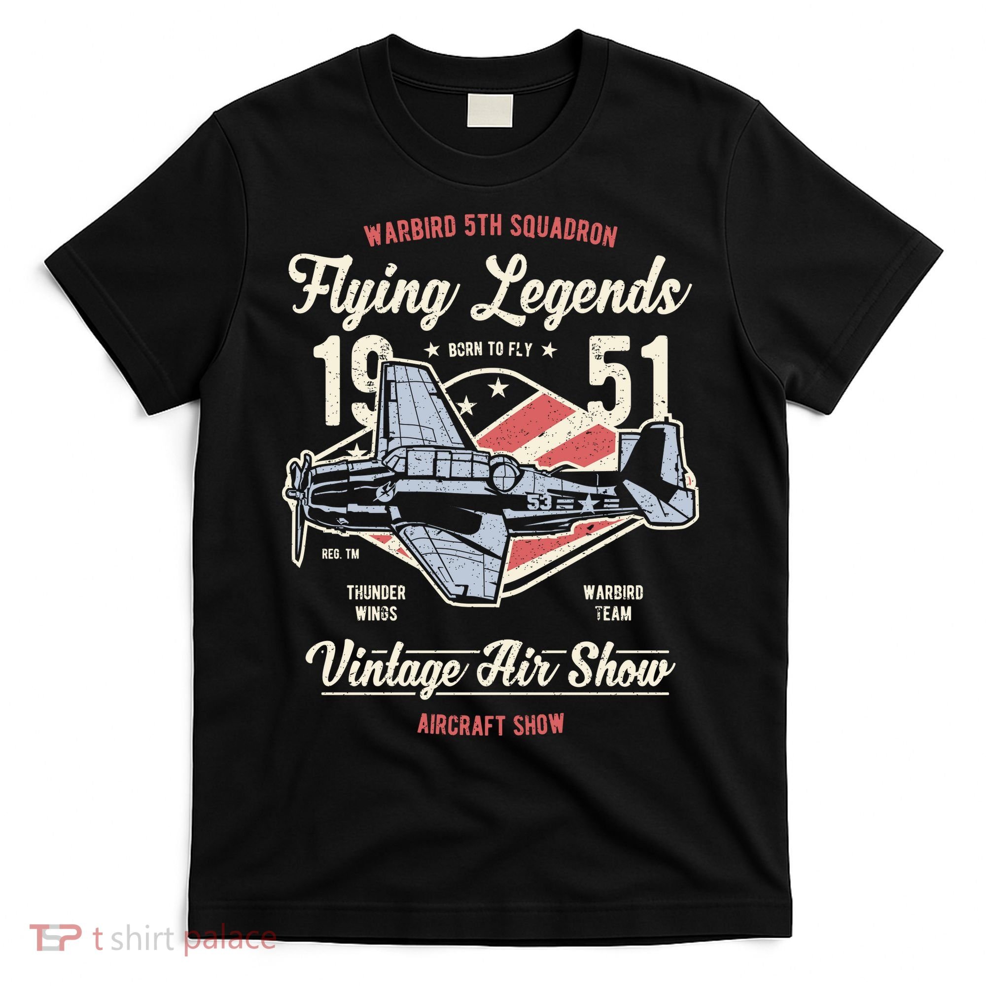 Vintage Air Show Aircraft Show T-Shirt