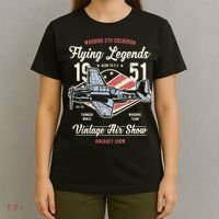 Vintage Air Show Aircraft Show T-Shirt thumb 4