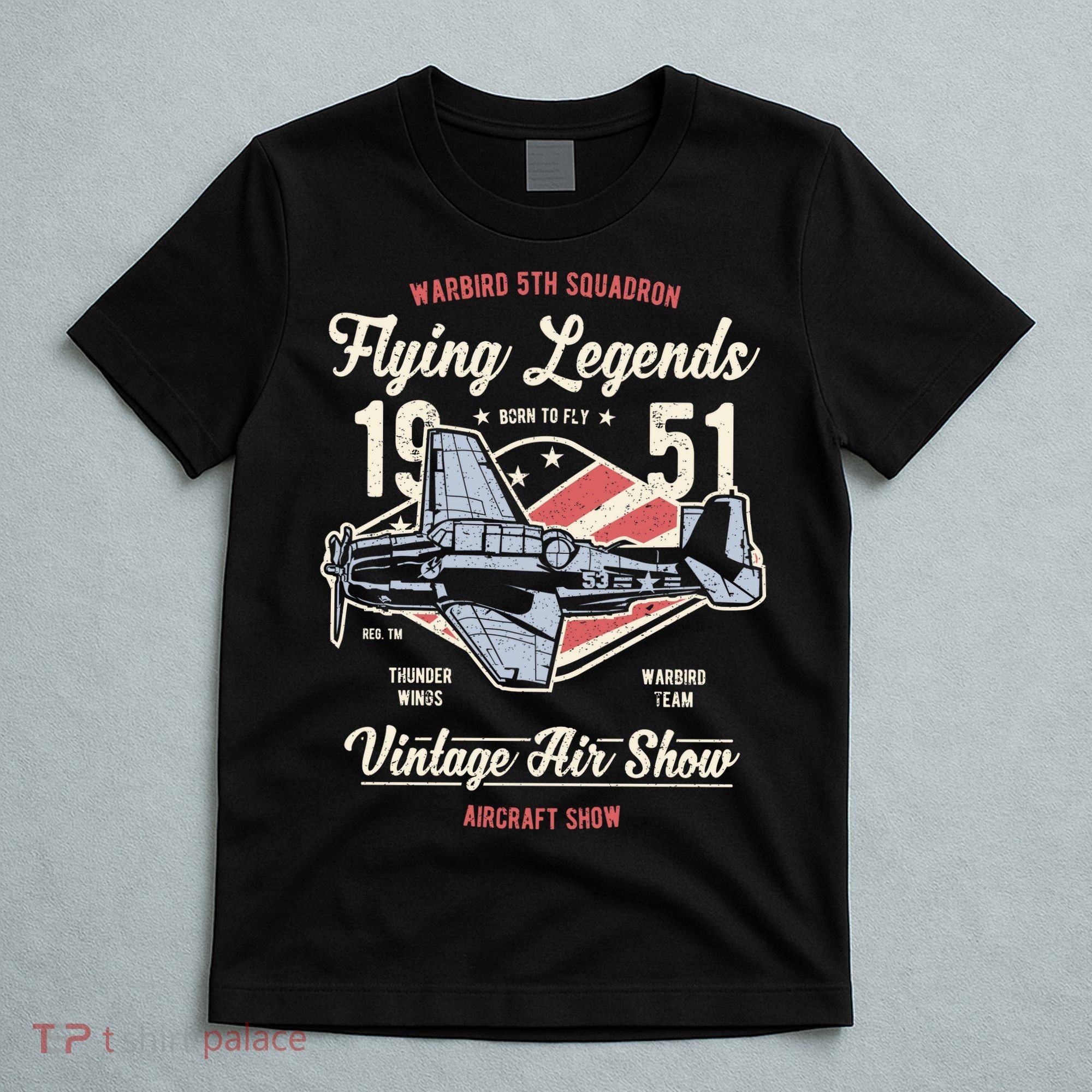 Vintage Air Show Aircraft Show T-Shirt