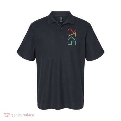 Vintage Analog Synthesizer Techno Waveform Synth Nerd Polo