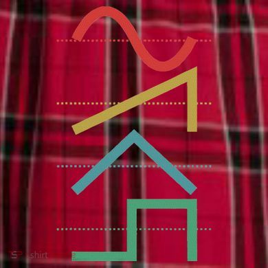 Vintage Analog Synthesizer Techno Waveform Synth Nerd Men's Flannel Plaid Pajama Pants