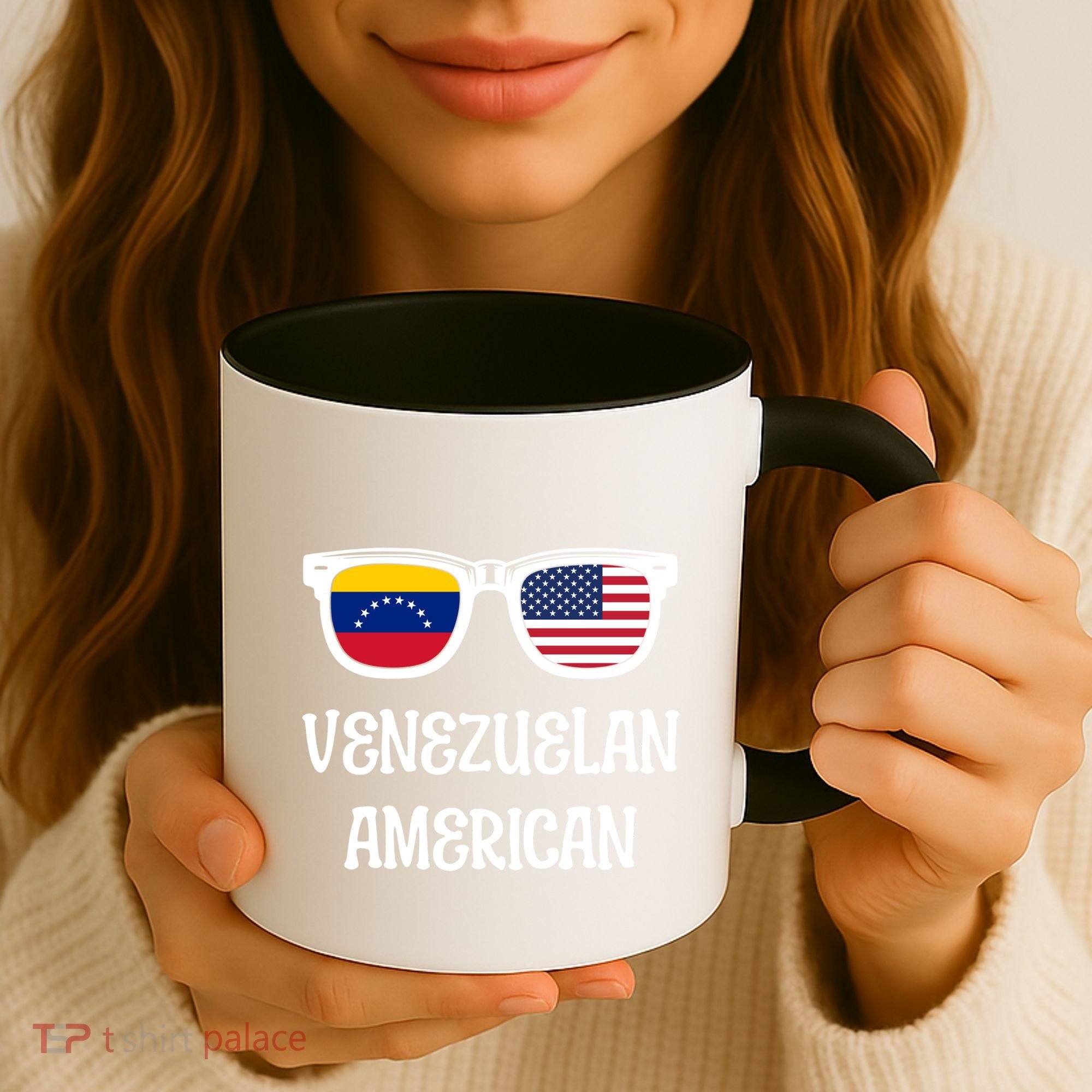 Venezuelan American Sunglasses Usa Venezuela Flags Gift Coffee Mug