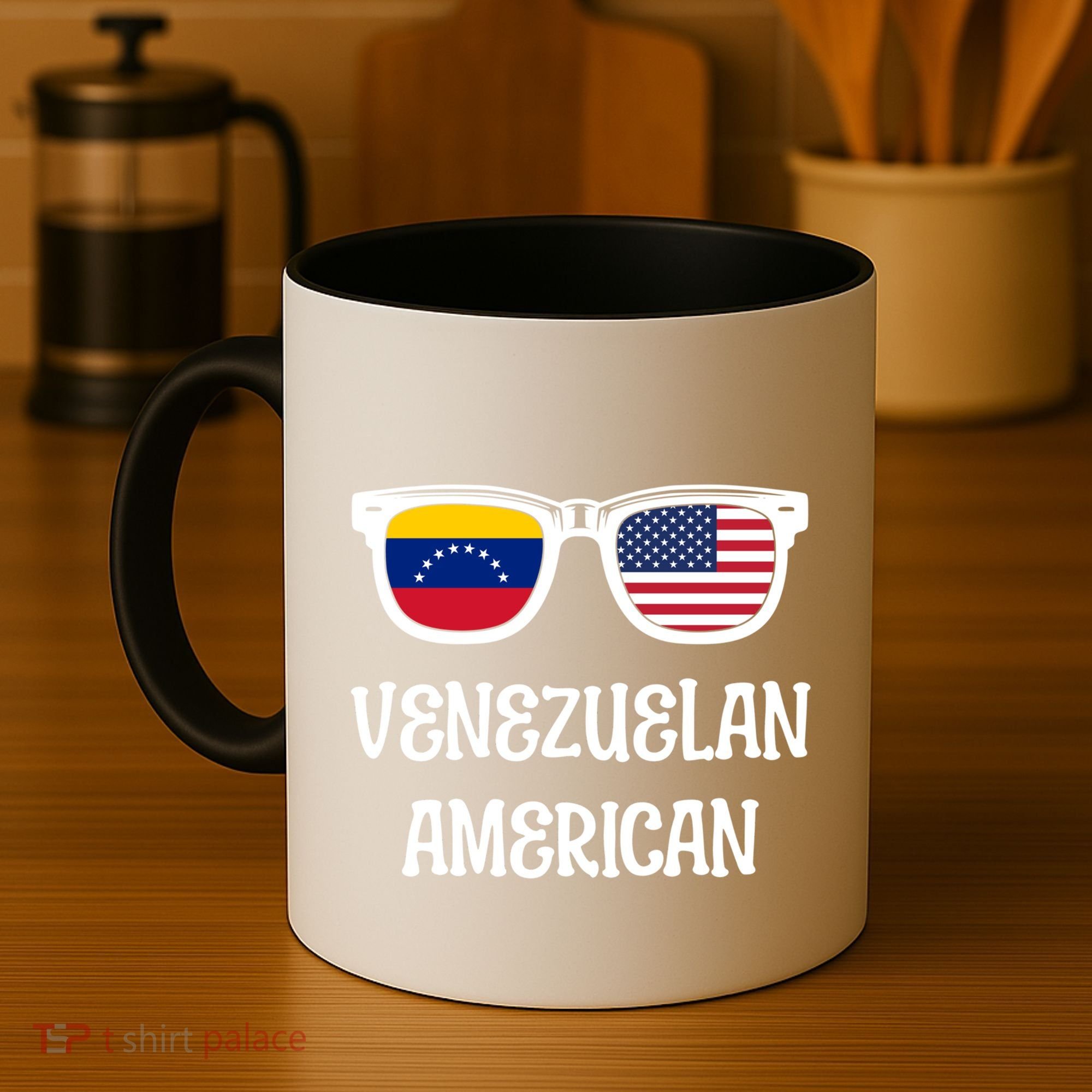 Venezuelan American Sunglasses Usa Venezuela Flags Gift Coffee Mug